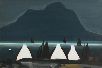 Markey Robinson, Sailing in Achill Sound at Morgan O'Driscoll Art Auctions