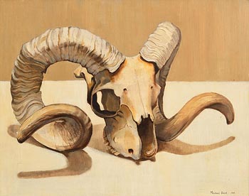 Michael Baird, Sheep's Skull (1959) at Morgan O'Driscoll Art Auctions