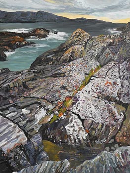 Dorothee Roberts, Silver Amongst the Rocks at Morgan O'Driscoll Art Auctions