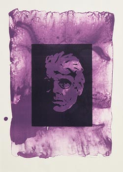 Louis Le Brocquy, William Butler Yeats (1991) at Morgan O'Driscoll Art Auctions