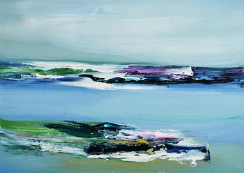 Majella O'Neill Collins, Seas Dock, Sherkin Island (2019) at Morgan O'Driscoll Art Auctions