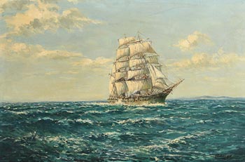 Rowland Hill, Full Sail at Morgan O'Driscoll Art Auctions