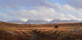Gerard Marjoram, Twelve Pins from Roundstone Bog at Morgan O'Driscoll Art Auctions
