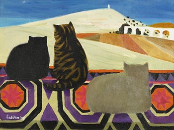 Mary Fedden, The Vantage Point (2003) at Morgan O'Driscoll Art Auctions