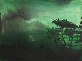 Elizabeth Magill, View (Green) (1997) at Morgan O'Driscoll Art Auctions