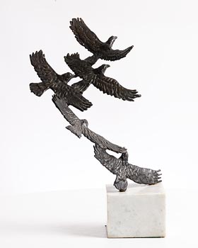 John Behan, Flight of Birds (1977) at Morgan O'Driscoll Art Auctions