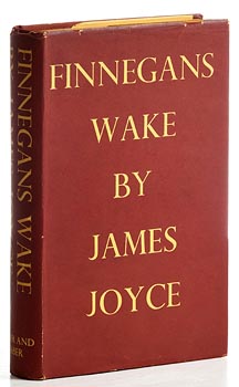 Finnegans Wake by James Joyce. First Edition at Morgan O'Driscoll Art Auctions