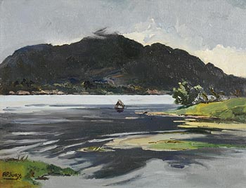 Ann Primrose Jury, Torc Mountain from the grounds of The Lake Hotel, Killarney at Morgan O'Driscoll Art Auctions