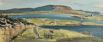 Late Afternoon Sunlight, Rosses Point, Sligo (1968) at Morgan O'Driscoll Art Auctions