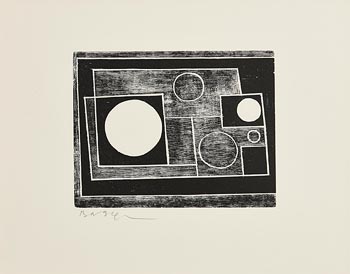 Ben Nicholson, Five Circles (1934/62) at Morgan O'Driscoll Art Auctions