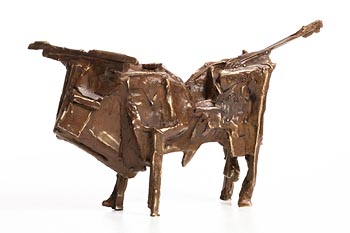 John Behan, Cubist Bull (2013) at Morgan O'Driscoll Art Auctions