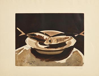 Georges Braque, Still Life With Fish (Poissons) at Morgan O'Driscoll Art Auctions