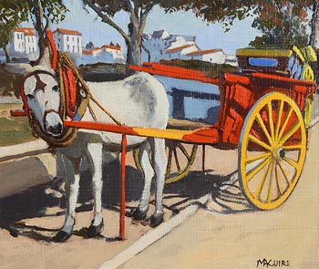 Donkey and Cart at Morgan O'Driscoll Art Auctions