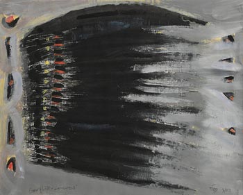 Tony O'Malley, Crowsflight-Homeward (1983) at Morgan O'Driscoll Art Auctions
