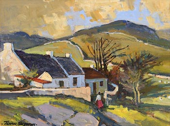John Skelton, Spring in the Bluestack Mountains at Morgan O'Driscoll Art Auctions