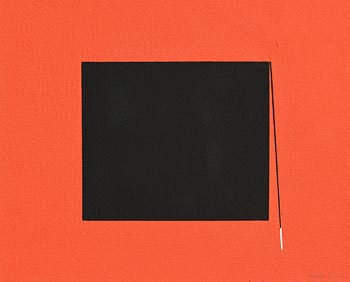 Cecil King, Red and Black Painting I (1984) at Morgan O'Driscoll Art Auctions