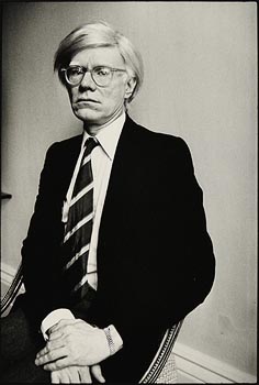 John Minihan, Andy Warhol Photographed in Eaton Square, London (1980) at Morgan O'Driscoll Art Auctions