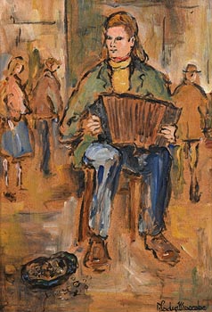 Street Musician at Morgan O'Driscoll Art Auctions