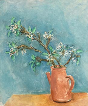 Stella Steyn, Apple Blossom in Vase at Morgan O'Driscoll Art Auctions