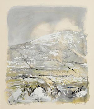 Tim Goulding, First Snow, Allihies (1986) at Morgan O'Driscoll Art Auctions