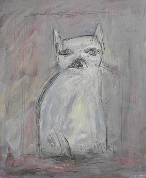 Cat at Morgan O'Driscoll Art Auctions