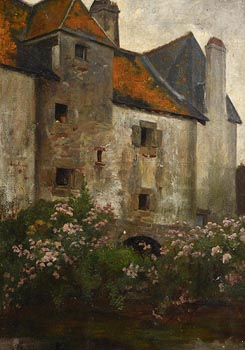 Helen Mabel Trevor, A Breton Chateau (1882) at Morgan O'Driscoll Art Auctions