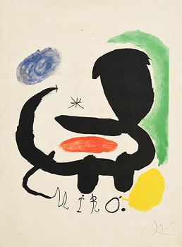Joan Miro, Sala Pelaires, Palma de Majorca (1970) at Morgan O'Driscoll Art Auctions