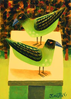 Graham Knuttel (1954-2023), Birds of Envy at Morgan O'Driscoll Art Auctions