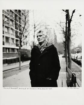John Minihan, Samuel Beckett, Boulevard St Jacques, Paris (1985) at Morgan O'Driscoll Art Auctions