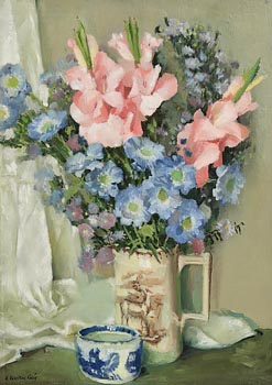 Henry Robertson Craig, Still Life - Vase of Flowers at Morgan O'Driscoll Art Auctions