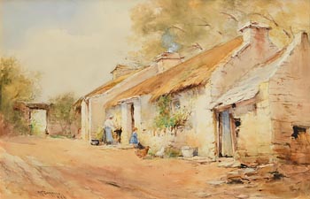 William Bingham McGuinness, The Farmstead at Morgan O'Driscoll Art Auctions