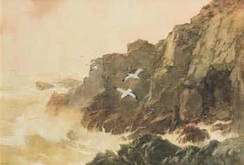 Helen Sophie O'Hara, On the Coast, Co. Waterford at Morgan O'Driscoll Art Auctions