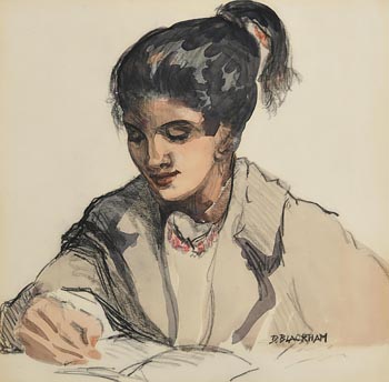 Dorothy Isabel Blackham, A Quiet Time at Morgan O'Driscoll Art Auctions