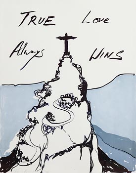Tracey Emin, True Love Always Wins (2016) at Morgan O'Driscoll Art Auctions