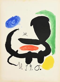 Joan Miro, Sala Pelaires, Palma de Majorca, (Mourlot 684) at Morgan O'Driscoll Art Auctions