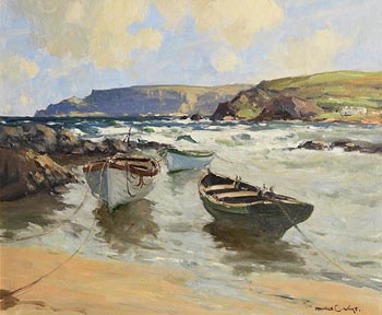 Maurice Canning Wilks, Easterly Winds, Antrim Coast at Morgan O'Driscoll Art Auctions