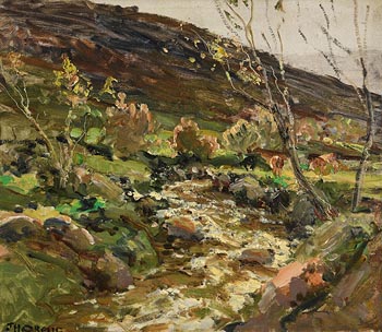 James Humbert Craig, Wetland Grazing at Morgan O'Driscoll Art Auctions
