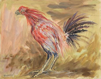 Cockerel at Morgan O'Driscoll Art Auctions