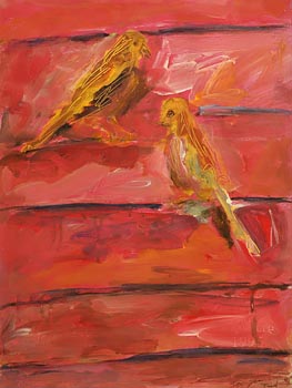 Yellow Birds at Morgan O'Driscoll Art Auctions
