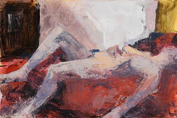 Donald Teskey, Reclining Nude (2003) at Morgan O'Driscoll Art Auctions