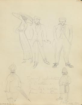 Sean Keating, Inhabitants of Dublin (1910) at Morgan O'Driscoll Art Auctions