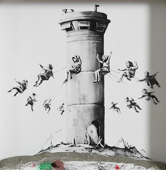Banksy, Banksy Walled Off Hotel Box Set Print (2017) at Morgan O'Driscoll Art Auctions