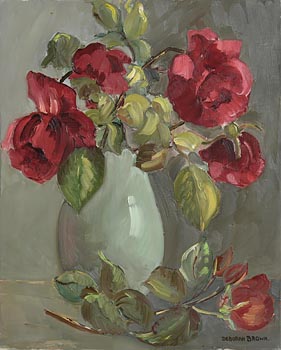 Deborah Brown, Flower Study at Morgan O'Driscoll Art Auctions