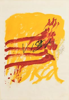 Antoni Tapies, Als Mestres De Catalunya (1974) at Morgan O'Driscoll Art Auctions