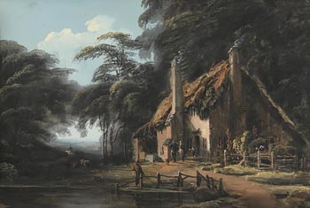 Thomas Walmsley, Woodland Cottage at Morgan O'Driscoll Art Auctions