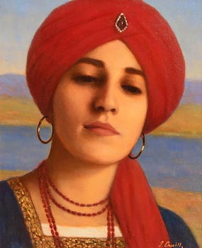 James Cahill, The Red Turban at Morgan O'Driscoll Art Auctions