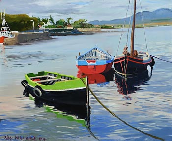 Sian Maguire, Old Quay, Roundstone (2014) at Morgan O'Driscoll Art Auctions