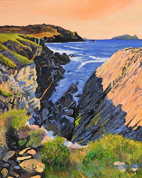 Dorothee Roberts, Cloher Head, Dingle Peninsula at Morgan O'Driscoll Art Auctions