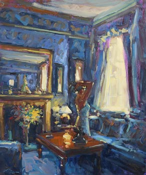Norman Teeling, Evening Light at Morgan O'Driscoll Art Auctions