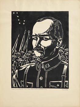 Harry Aaron Kernoff, James Connolly - The Irish Citizen Army, Dublin (executed 1916) at Morgan O'Driscoll Art Auctions